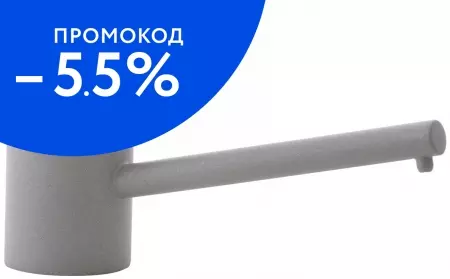 

Встраиваемый дозатор для моющего средства «Ewigstein» Большой 0036 встраиваемый серый металлик