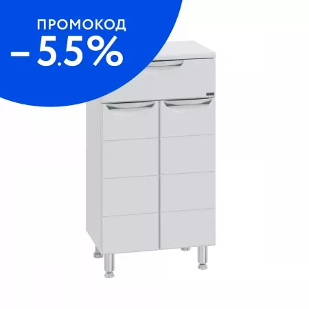 

Тумба «СанТа» Родос 45 с 1 ящиком белая
