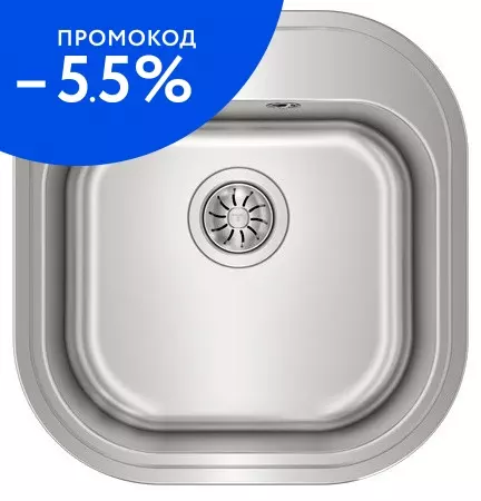 

Мойка для кухни «Teka» Stylo 1B 47/49 нержавеющая сталь нержавеющая сталь