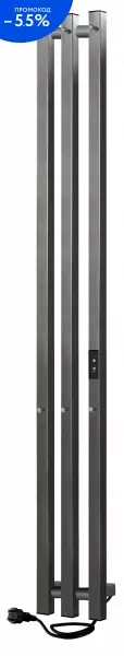 

Электрический полотенцесушитель «Indigo» Style 3 Pro LSPRE120-13GFMRt 13/120 graphite Metallic универсальный