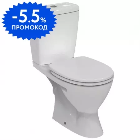 

Унитаз компакт «Ideal Standard» Eurovit V337001 белый с сиденьем дюропласт белое