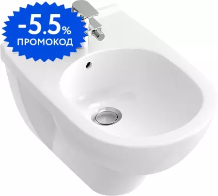 

Подвесное биде «Villeroy & Boch» O.novo 54600001 белое