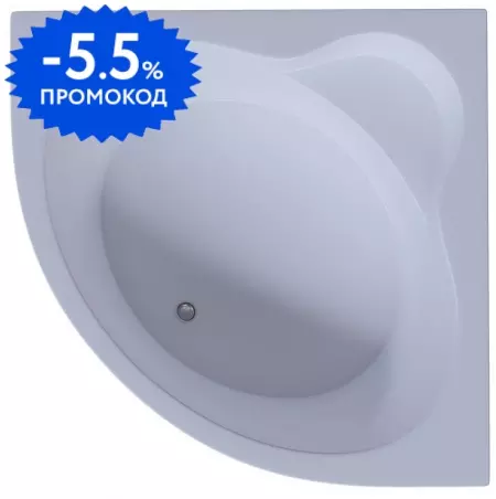 

Ванна акриловая «Aquatek» Ума 145/145 без опор без сифона белая