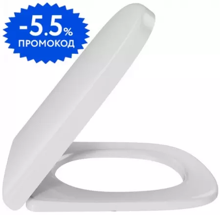 

Сиденье для унитаза «Jacob Delafon» Struktura E4272 полипропилен белое