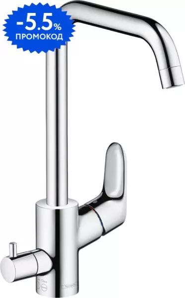

Смеситель для кухонной мойки «Hansgrohe» Focus 31823000 хром