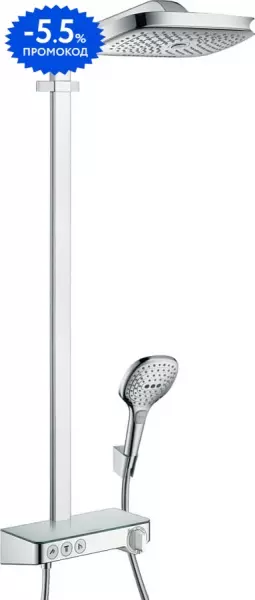 

Душевая система «Hansgrohe» Raindance Select E 27127000 с термостатом хром
