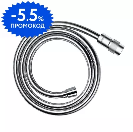 

Душевой шланг «Hansgrohe» Isiflex 28248000 с контролем напора воды 160 см хром
