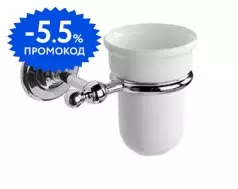 

Стакан для зубных щёток «Paini» Duomo 88CR041BI на стену хром