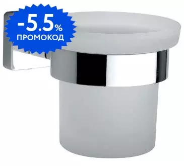 

Стакан для зубных щёток «Paini» Dax-R 84CR041BI на стену хром