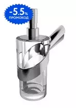 

Дозатор для мыла «Paini» Morgana 73CR031VR на стену хром