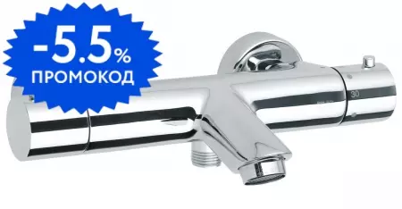 

Смеситель для ванны «Paini» Cox 78CR111TH с термостатом хром
