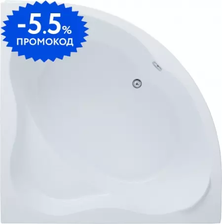 

Ванна акриловая «Aquanet» Palau 140/140 без опор без сифона белая