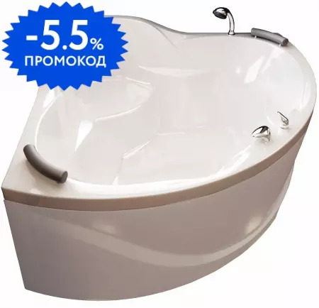 

Ванна из искусственного камня «Фэма» Рената 150/150 с каркасом без сифона белая