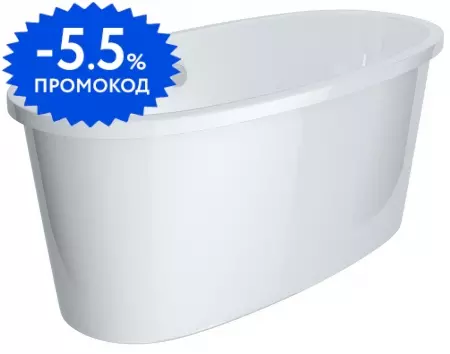 

Ванна из искусственного камня «Фэма» Анна 160/73 с каркасом без сифона белая