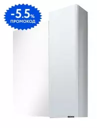 

Зеркальный шкаф «Comforty» Неаполь 80 без света белый универсальный