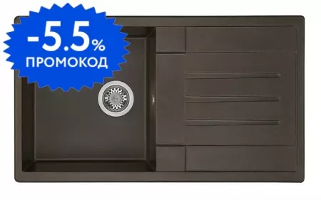

Мойка для кухни «Aquaton» Верона 86/50 искусственный камень кофе универсальная