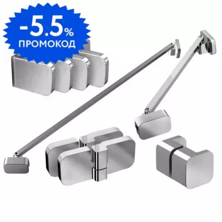

B SET BSDPS-L 80, 90 хром · Brilliant, Ravak, D01000A076
