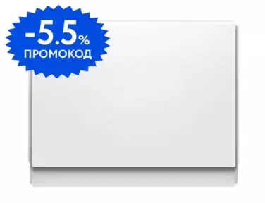 

Торцевой экран под ванну «Ravak» Magnolia 75 белый левый