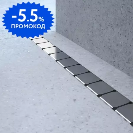 

Душевой лоток «Ravak» OZ 10° 750 боковой выпуск хром