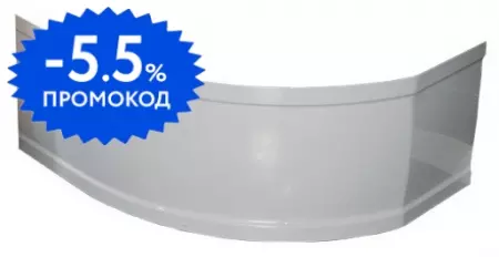 

Экран под ванну «Ravak» Rosa I 160 белый универсальный