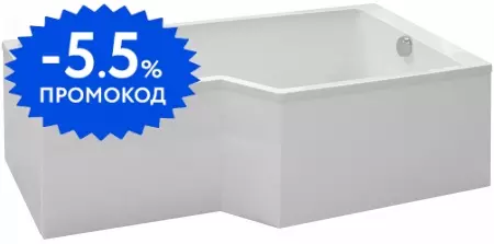 

Экран под ванну «Jacob Delafon» Bain Douche E6D135 белый