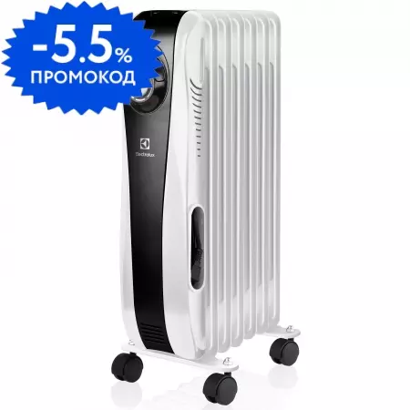 

Масляный радиатор «Electrolux» Sport line EOH/M-5157N 1500 с термостатом