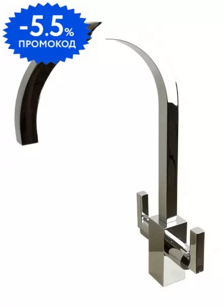 

64CR490Q12QKM Cucina смеситель для кухни хром · Cucina, Paini, 64CR490Q12QKM