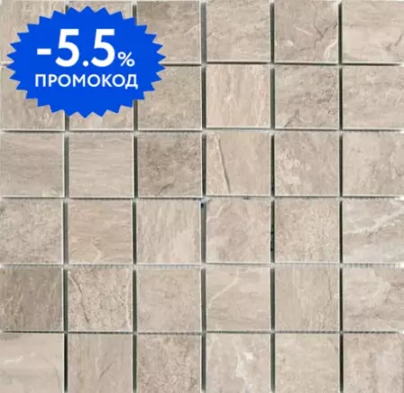 

Настенная мозаика «Rex» Ardoise Mosaico Grip 30x30 739358 Ecru
