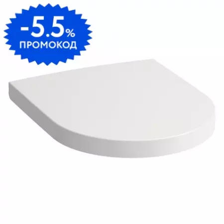 

Сиденье для унитаза «Laufen» Sonar 893341 дюропласт с микролифтом белое
