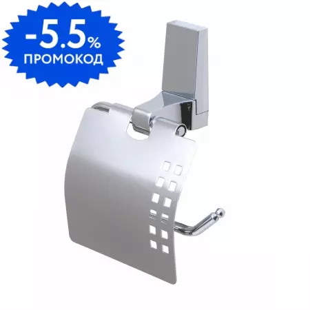 

Держатель для туалетной бумаги «WasserKRAFT» Lopau K-6025 на стену хром