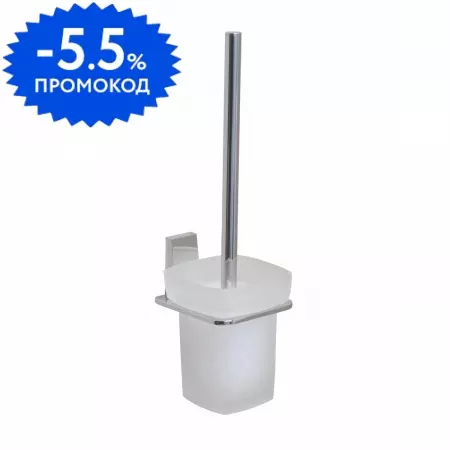 

Ёршик для унитаза «WasserKRAFT» Lopau K-6027 на стену хром
