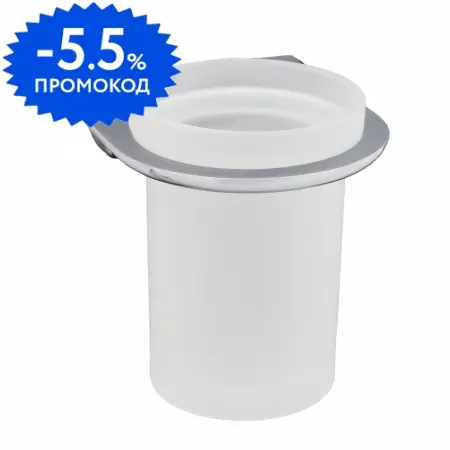 

Стакан для зубных щёток «WasserKRAFT» Kammel K-8328 на стену хром