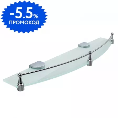 

Полка в ванну «WasserKRAFT» Kammel K-8344 на стену хром