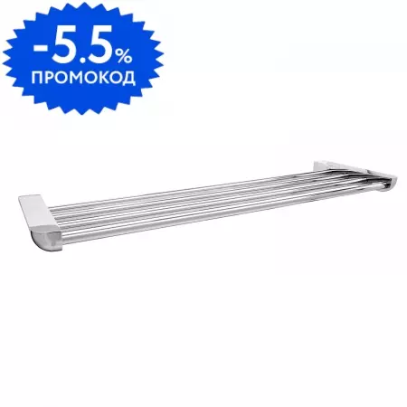 

Полка для полотенец «WasserKRAFT» Kammel K-8311 на стену хром