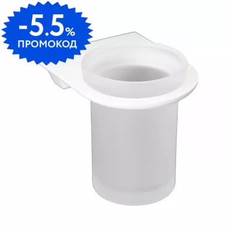 

Стакан для зубных щёток «WasserKRAFT» Kammel K-8328W на стену белый
