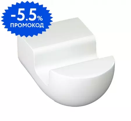 

Крючок «WasserKRAFT» Kammel K-8323W на стену белый