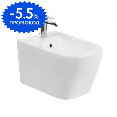 

Подвесное биде «Belbagno» Albano белое без крышки