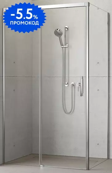 

Душевое ограждение «Radaway» Idea KDJ 100/100 квадратный прозрачный/хром левый без поддона
