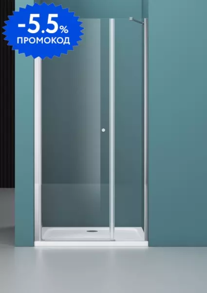 

Душевая дверь «Belbagno» ETNA-B-11-60+70-C-Cr 130/195 прозрачная/хром универсальная