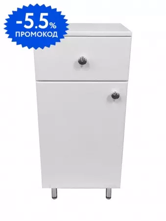 

Тумба «Loranto» Моника 40 белая левая
