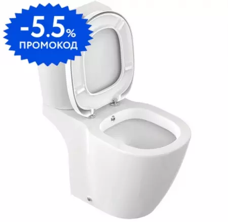 

Унитаз компакт «Ideal Standard» Connect E781801/E785601 (E712801) белый с сиденьем дюропласт белое