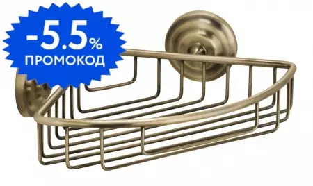 

Мыльница «Fixsen» Retro FX-83809B на стену бронза
