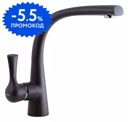 

Смеситель для кухонной мойки «Ewigstein» 37235067 шоколад