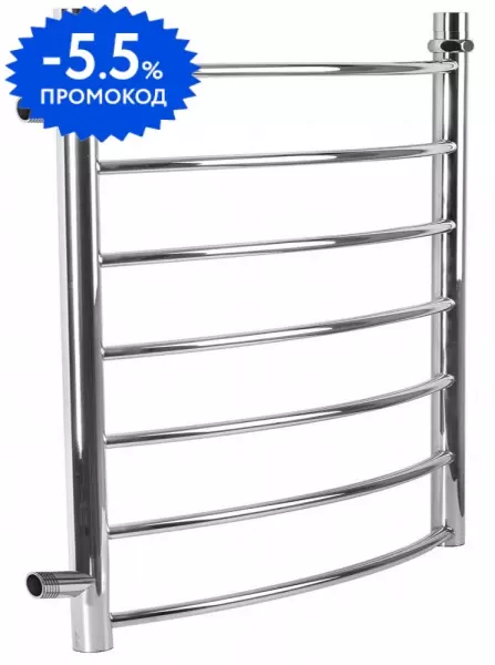 

Водяной полотенцесушитель «Indigo» Arc LASW110-60 66/113 хром универсальный