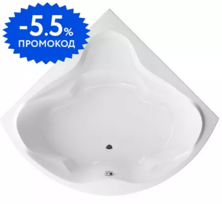 

Ванна акриловая «Excellent» Konsul 150/150 без опор без сифона белая