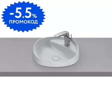 

Раковина «Roca» Beyond 45/45 3270B7630 Fineceramic жемчужный