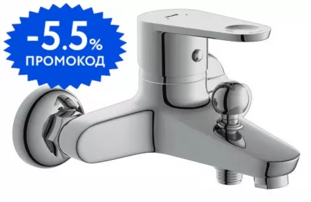 

Смеситель для ванны «Cersanit» Cari 63026 хром