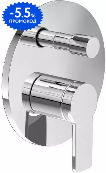 

Внешняя часть смесителя «Villeroy & Boch» Architectura TVS10335300061 хром