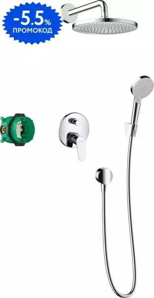 

Душевая система «Hansgrohe» Crometta S 27958000 хром