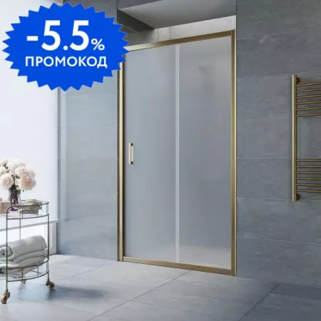 

Душевая дверь «Vegas Glass» ZP Tur Novo 120/200 сатин/бронза универсальная